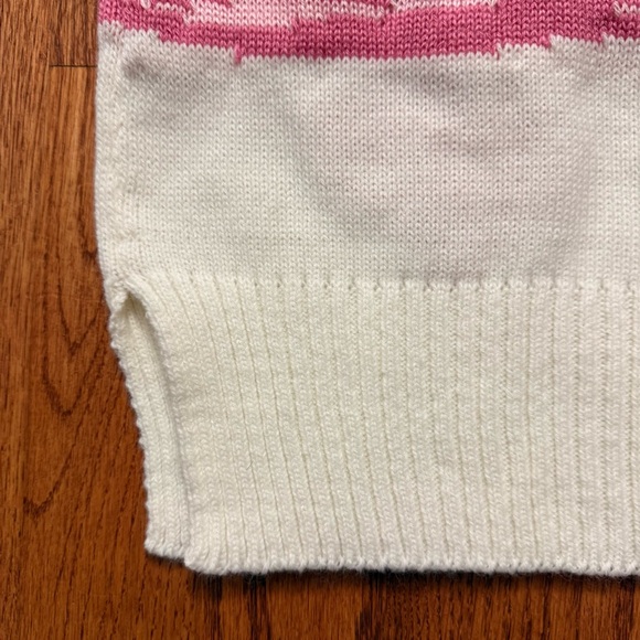 Mairos Pachi white and pink Axolotl sweater size M - Picture 5 of 16